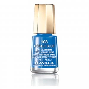 image of Mavala Nail Polish - 103 Cobalt Blue