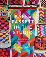 Image of kaffe fassett in the studio behind the scenes with a master colorist