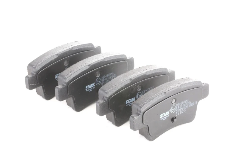 Image of STARK SKBP-0010281 Brake pad set Rear Axle, not prepared for wear warning indicator Brake Pad Set,disc brake (402)