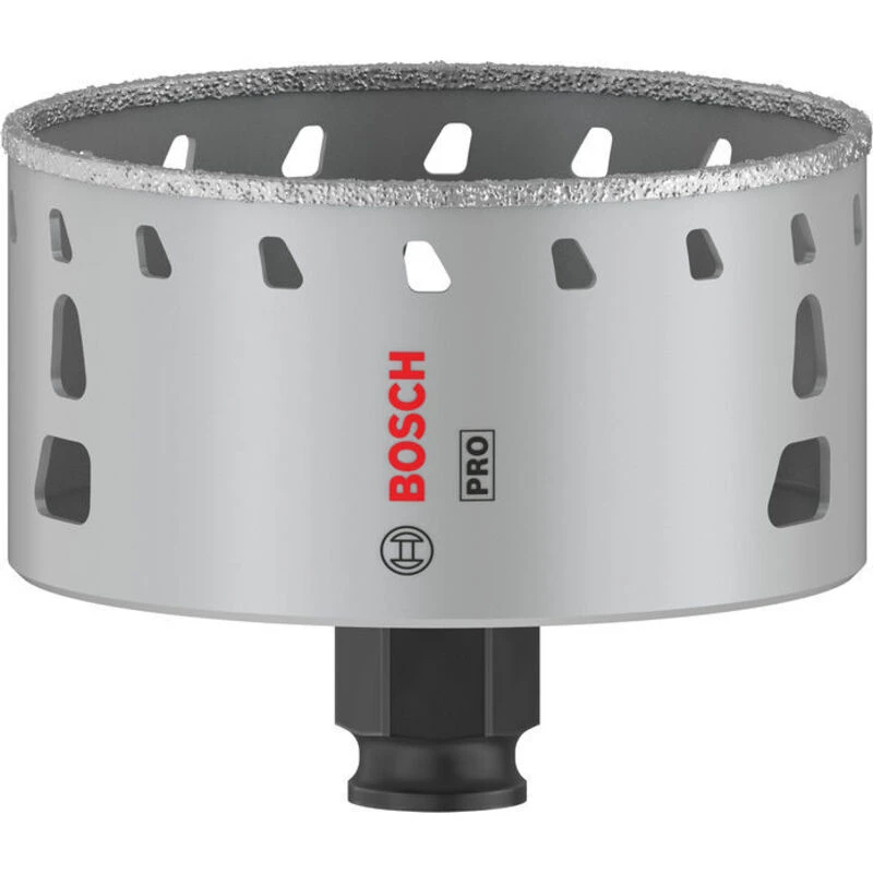 Image of Bosch PRO Power Change Plus Diamond Grit Tile Hole Saw 2608901573 Diameter: 83mm