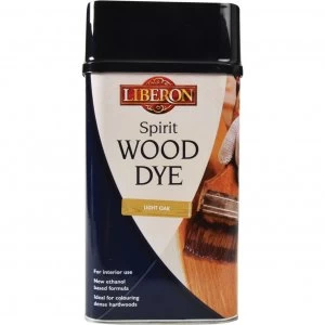 image of Liberon Spirit Wood Dye Light Oak 1l