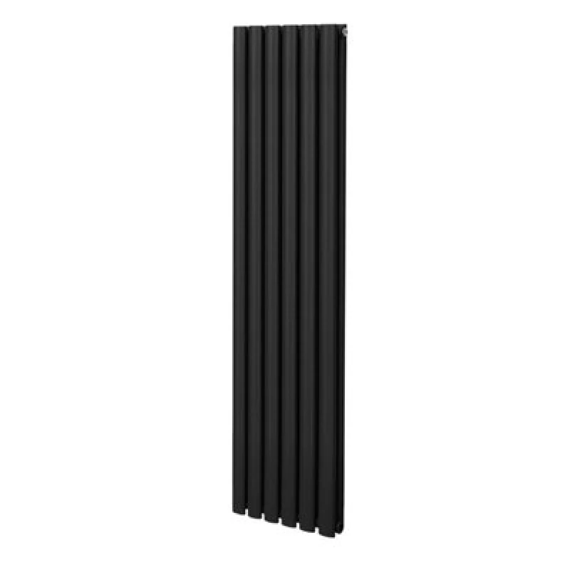 Image of Monstershop Oval Radiator - 1600 x 360mm - Black Black