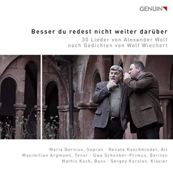 Image of Maria Bernius - Alexander Wolf: Besser Du Redest Nicht Weiter Darüber CD