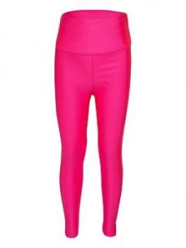 image of Nike Younger Girls High Waisted Leggings - Pink, Size 2-3 Years