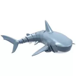 Image of Amewi Sharky - the blue shark RC model speedboat for beginners RtR 340 mm