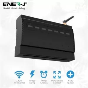 Ener-J Max load 16A*2 + 10A*4, 6 circuits, on/off, RF & WiFi RECEIVERS for Switches