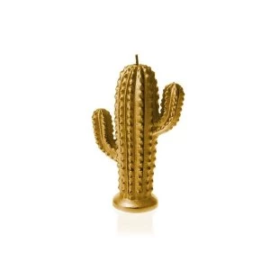 Image of Gold Small Cactus Candle