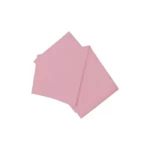 Image of Easy Care Minimum Iron Flat Sheet Single Blush
