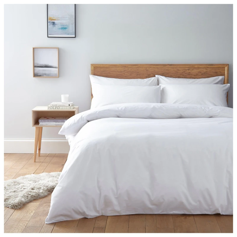 Image of Linea Egyptian Cotton Pillowcase - White White One Size