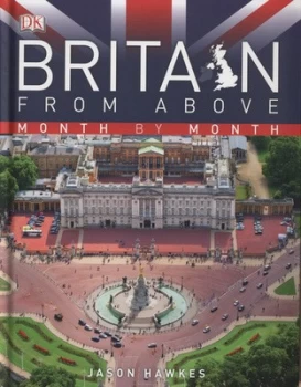 Image of Britain from above by Jason Hawkes Hardback