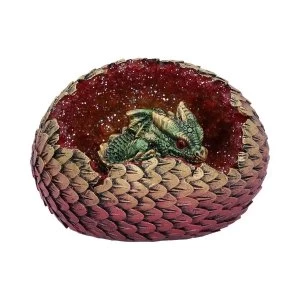 Image of Geode Home (Green) Figurine