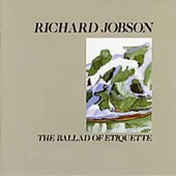 Image of Richard Jobson - Ballad Of Etiquette CD