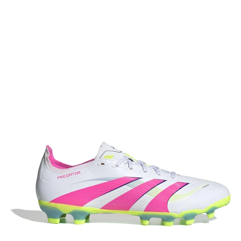Image of adidas Predator League Adults Multi Ground Football Boots Ftwr White/Luci male 10 (44.7)