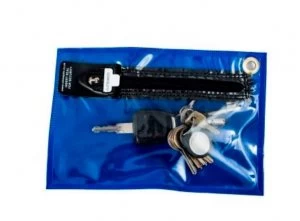 Image of Versapak Security Key Wallet 230 X 152mm Blue