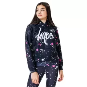 image of Hype Mystic Hoodie Junior Girls - Black