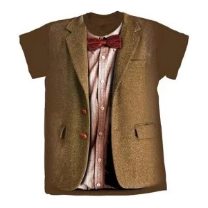 Image of Doctor Who - 10th Doctor Stonehenge Womens Large T-Shirt - Brown
