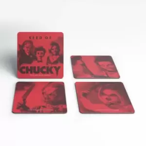 image of Chucky Family Coaster Set