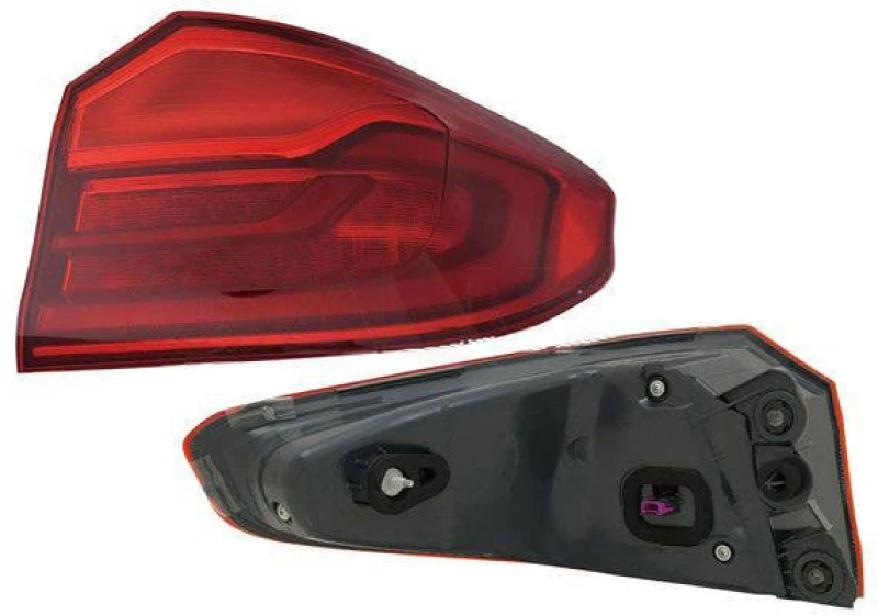 Image of ALKAR 2032845 Rear light Outer section, with bulb holder, Right, LED Combination Rearlight (391)