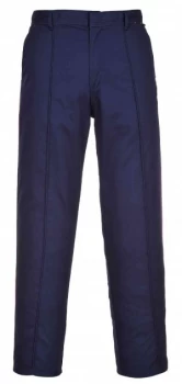 Image of Portwest 2085 Wakefield Trousers Navy Blue 36" 31"