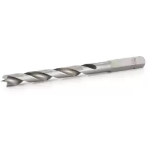 image of Famag - 7mm HSS-Ground Brad Point Drill Bit 1/4 Hex Shank Long, 1597070