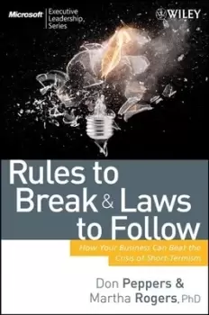 Image of Rules to break and laws to follow by Don Peppers