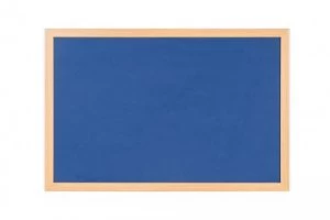 Image of Bi-Office Earth-It Blue 60x90cm oak frame 32mm Prime