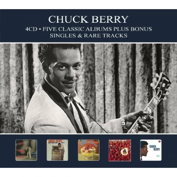 image of Chuck Berry - Five Classic Albums Plus Bonus Singles & Rare Tracks CD