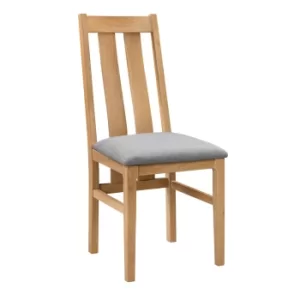 Image of Cotswold Set of 2 Dining Chairs Brown