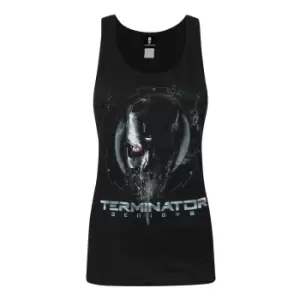 Image of Terminator Womens/Ladies Genisys Endoskeleton Vest (M) (Black)