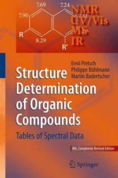 Image of Structure Determination of Organic Compounds by Ern Pretsch Book