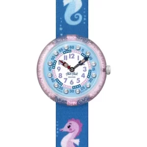 Image of Childrens Flik Flak Cavalluccio Sea Trasures Watch