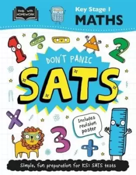 Image of Key Stage 1 Maths: Don't Panic SATs - Igloo Books - Paperback - Used
