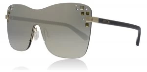 image of Jimmy Choo Mask/S Sunglasses Rose Gold Grey 138 99mm