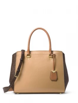 Image of Michael Kors Benning large satchel bag Multi Coloured