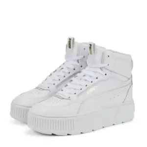 Puma Karmen Rebelle Mid Trainers Womens - White