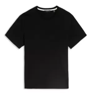 Image of Ted Baker Hawk Plain T-Shirt - Black