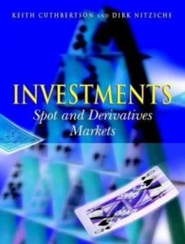 Image of Investments by Keith Cuthbertson Paperback