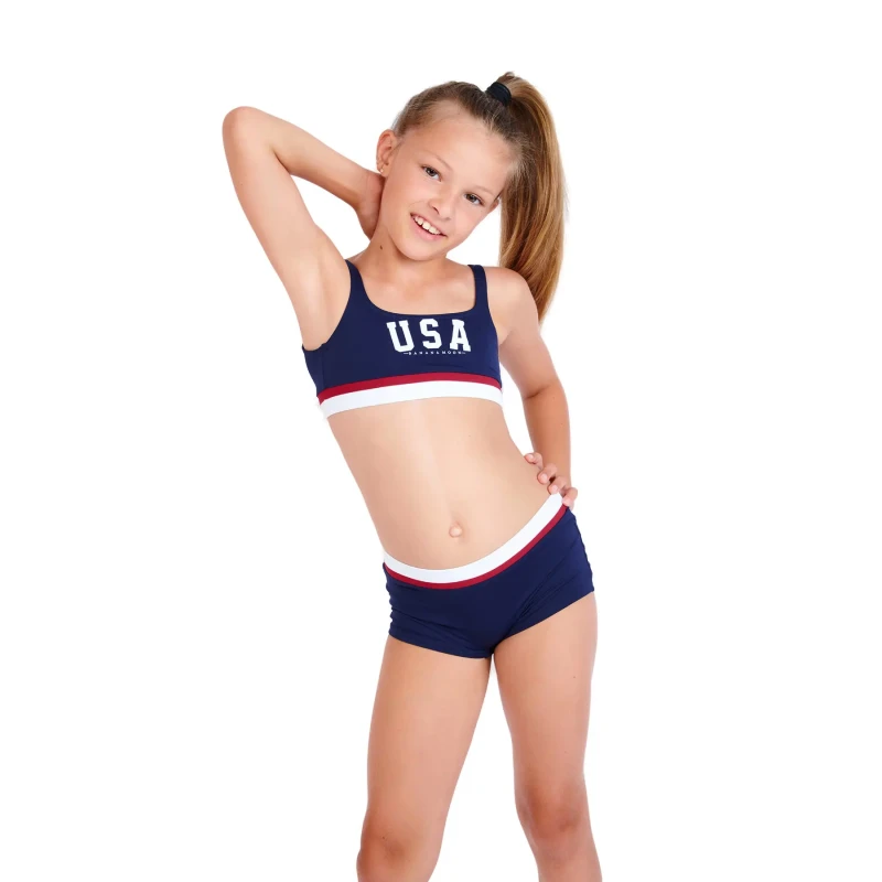 Image of banana moon 2 Piece jersey for girls Banana Moon M Touka Olympia Bleu Female 16 ans M TOUKA OLYMPIA-17G06