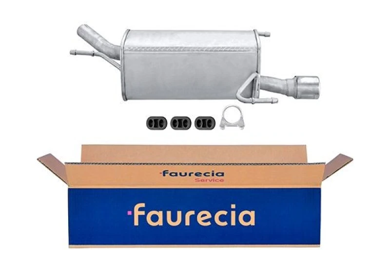 Image of Rear silencer HELLA 8LD 366 030-811