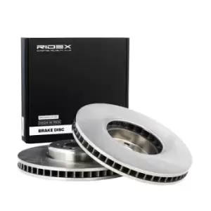 Image of RIDEX Brake disc 82B0804 Brake rotor,Brake discs BMW,5 Touring (F11),5 Limousine (F10),7 (F01, F02, F03, F04),5 GT (F07),6 Gran Coupe (F06)