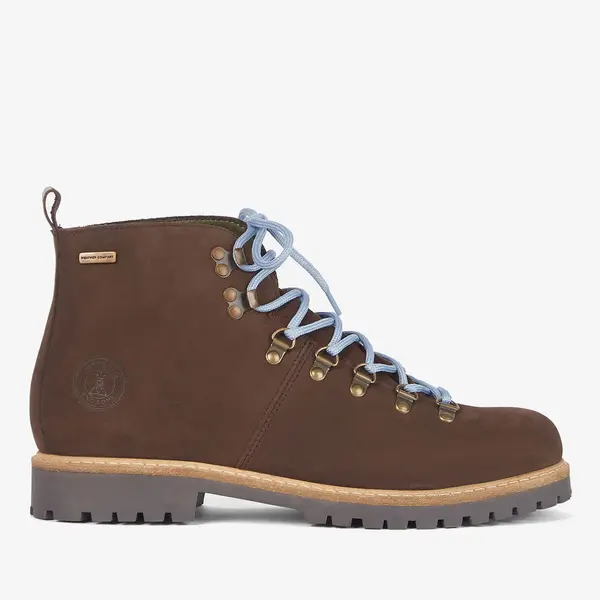 Image of Barbour Mens Wainwright Nubuck Hiking-Style Boots - UK 11