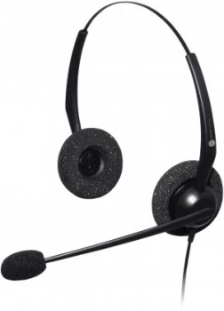 Image of JPL JACPLUS Monaural HeadBand Black JAC-PLUS-RJ11-M