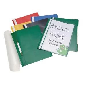 image of Classmaster Project Files A4 Assorted Pack of 100 PFA100