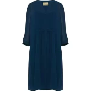 image of Phase Eight Blue Petrol Remee Chiffon Dress - 6