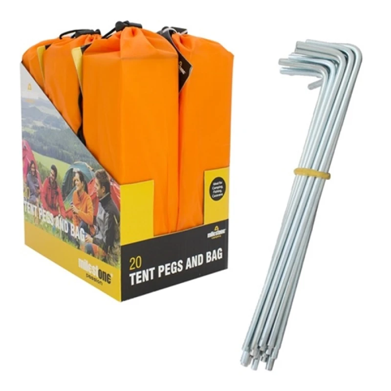 Image of Milestone 20 Tent Pegs