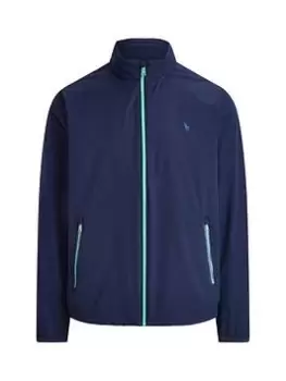 Image of Polo Ralph Lauren Golf Ralph Lauren Golf Hood Anorak Lined Windbreaker, Navy Size M Men