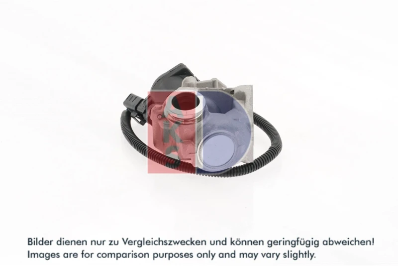 Image of AKS DASIS 095026N EGR valve Control Unit/Software must be trained/updated, Electric, with gasket/seal EGR Valve (1145)