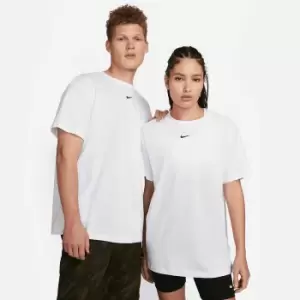 image of Nike Nsw Essential Boyfriend T-Shirt Womens, White/Black, Female, T-Shirts, DN5697-100