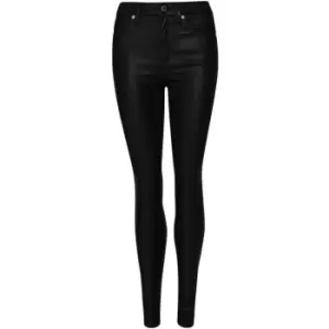 Image of Superdry Coated Jeans - Black