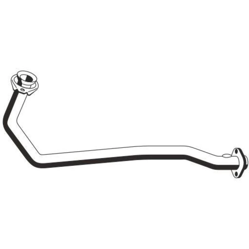 Image of ERNST 522410 Exhaust Pipe Front, Length: 620mm Exhaust Pipe (17)